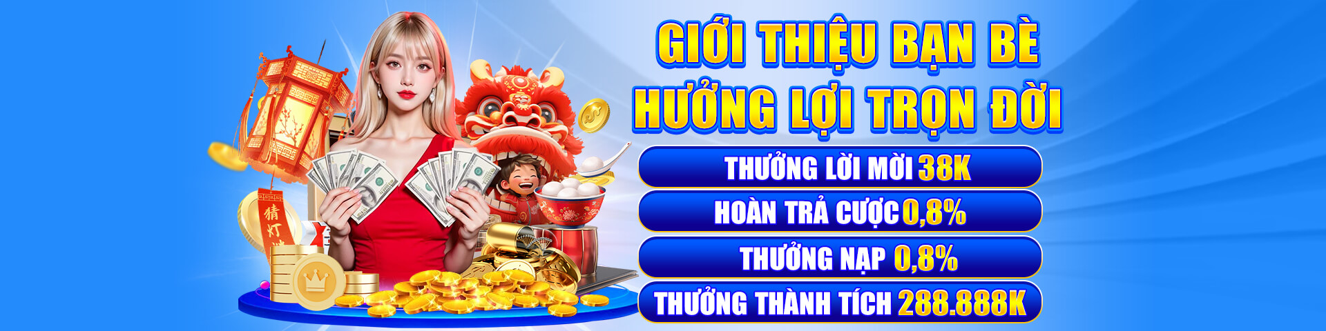 Banner chào mừng five88 Đăng Nhập Tặng 188K
